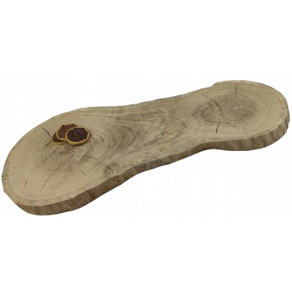 DĘBOWY BLAT STOŁU PLASTER DREWNA DŁ 101cm nr104254