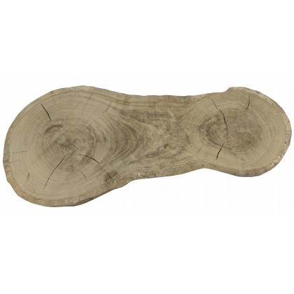 DĘBOWY BLAT STOŁU PLASTER DREWNA DŁ 101cm nr104254
