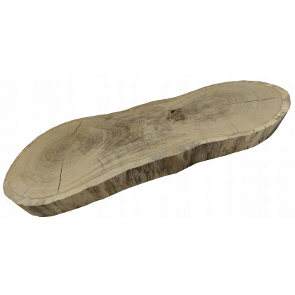 DĘBOWY BLAT STOŁU PLASTER DREWNA 91cm nr140155