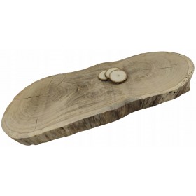 DĘBOWY BLAT STOLIKA PLASTER DŁ. 90 cm nr133814