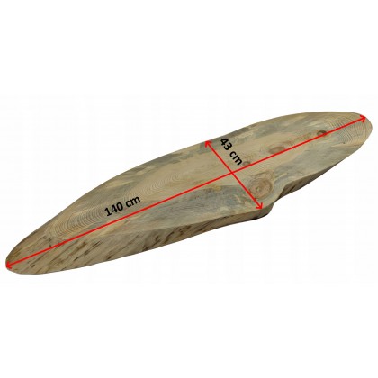 BLAT STOLIK KAWOWY PLASTER DREWNA 140 cm nr112521