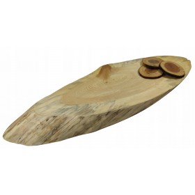 BLAT STOLIK KAWOWY PLASTER DREWNA 80-85cm nr095102