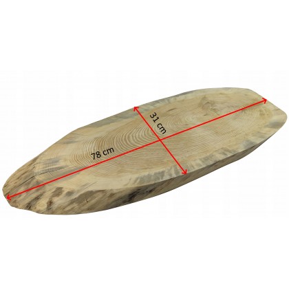 BLAT STOLIKA DREWNO DŁ 78 cm UNIKAT 141029