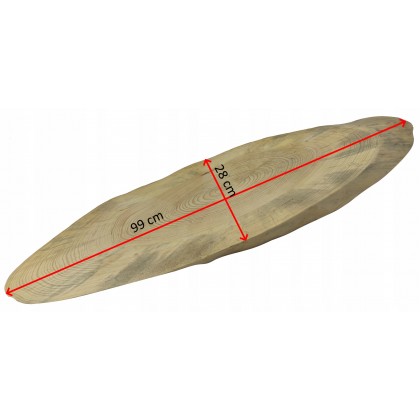 BLAT STOLIKA DREWNO DŁ 99 cm UNIKAT 140146