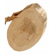 BLAT STOLIKA DREWNO DŁ 60-65 cm/gr.4 cm/Szlif