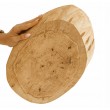 DĘBOWY BLAT STOLIKA DIY DŁ 40-45 cm/gr.5 cm/Szlif