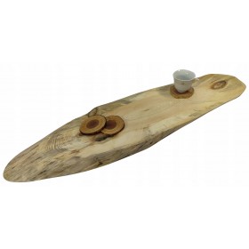 BLAT STOLIK KAWOWY PLASTER DREWNA 106cm nr 160311