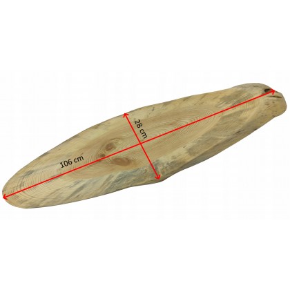 BLAT STOLIK KAWOWY PLASTER DREWNA 106cm nr 160311