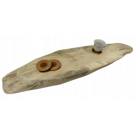 BLAT STOLIK KAWOWY PLASTER DREWNA 105cm nr 161031