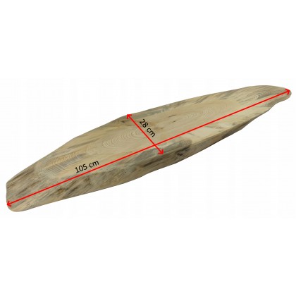 BLAT STOLIK KAWOWY PLASTER DREWNA 105cm nr 161031