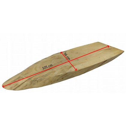 BLAT STOLIK KAWOWY PLASTER DREWNA 105cm nr 160006