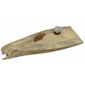 BLAT NA STOLIK KAWOWY, PLASTER DREWNA dł 112 cm