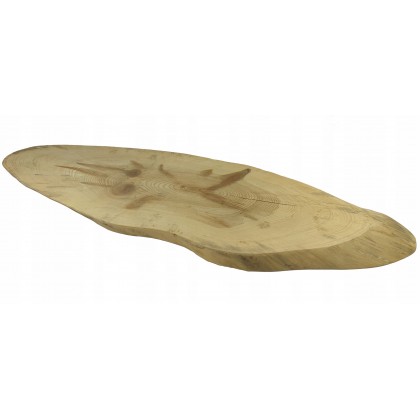 BLAT NA STOLIK KAWOWY, PLASTER DREWNA dł 120 cm