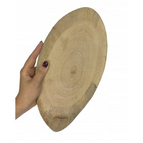 DĘBOWA TACA DO TAPAS, DESKA DO SERÓW DŁ 30-35 CM