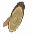 PLASTER DREWNA AKACJA DŁ 40-45 CM TACA OZDOBNA