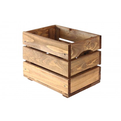 Zestaw 4 Skrzynki skrzynia drewniana SD-3-30x20 B