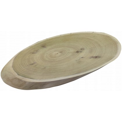 PLASTER DREWNA AKACJA DŁ 30-35 CM TACA OZDOBNA