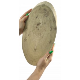 PLASTER DREWNA AKACJA DŁ 35-40 CM TACA OZDOBNA