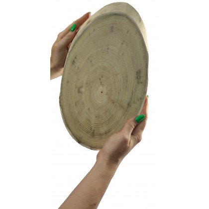 PLASTER DREWNA AKACJA DŁ 25-30 CM TACA OZDOBNA