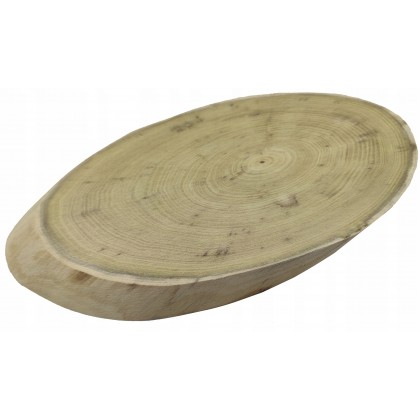 PLASTER DREWNA AKACJA DŁ 25-30 CM TACA OZDOBNA