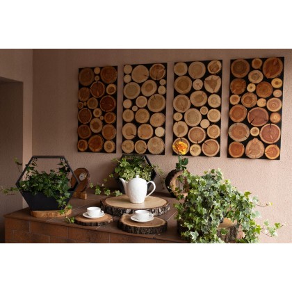 PLASTER DREWNA TOPOLI BLAT NA STOLIK KAWOWY 145011