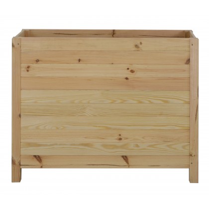Wysoka Skrzynia na Donicę /szer. 88cm/Regulacja Dna/ RDS – Naturalna