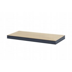Szara półka 75x40 regał metalowy Helios 275