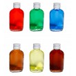 Butelka szklana piersiówka 100ml z nakrętką / 6szt