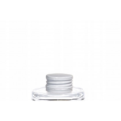 Butelka szklana piersiówka 100ml z nakrętką / 6szt