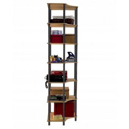 Regał Narożny Dedal-7W 210x56x56 regały półki GR