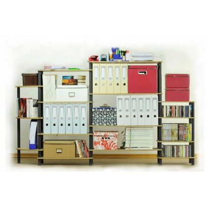 Regał Narożny Dedal-7W 210x56x56 regały półki GR