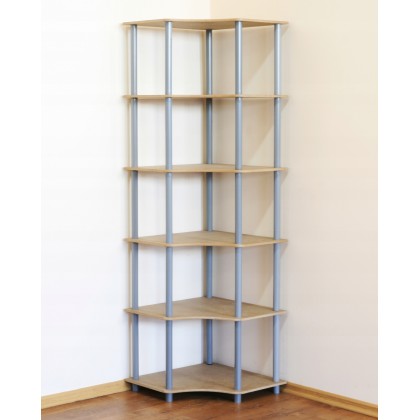 Regał biurowy Dedal-6W 175x56x56 stojak półka GR
