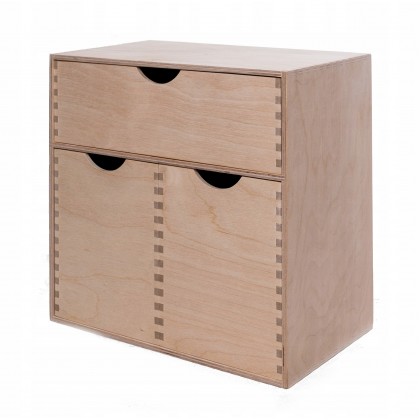 Komoda organizer skrzynia SSK-6 skrzynka sklejka